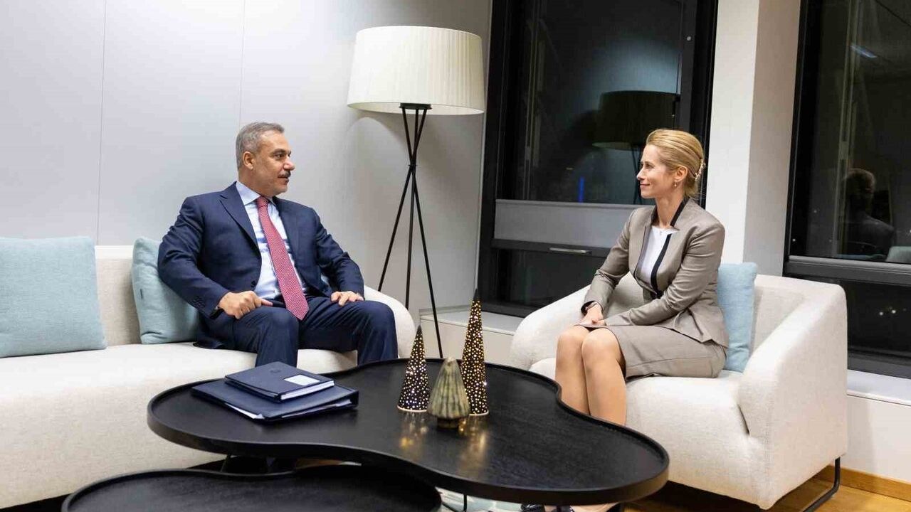 Dışişleri Bakanı Fidan, Kaja Kallas ile Brüksel'de Görüştü