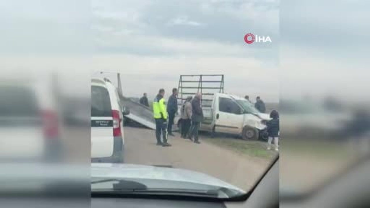 Diyarbakır Çınar'da pikap şarampole yuvarlandı: 1 yaralı