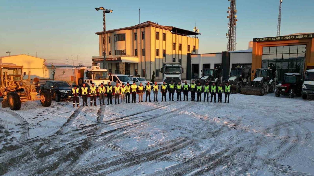 Diyarbakır OSB'de kar ve buzlanmaya karşı kapsamlı hazırlık