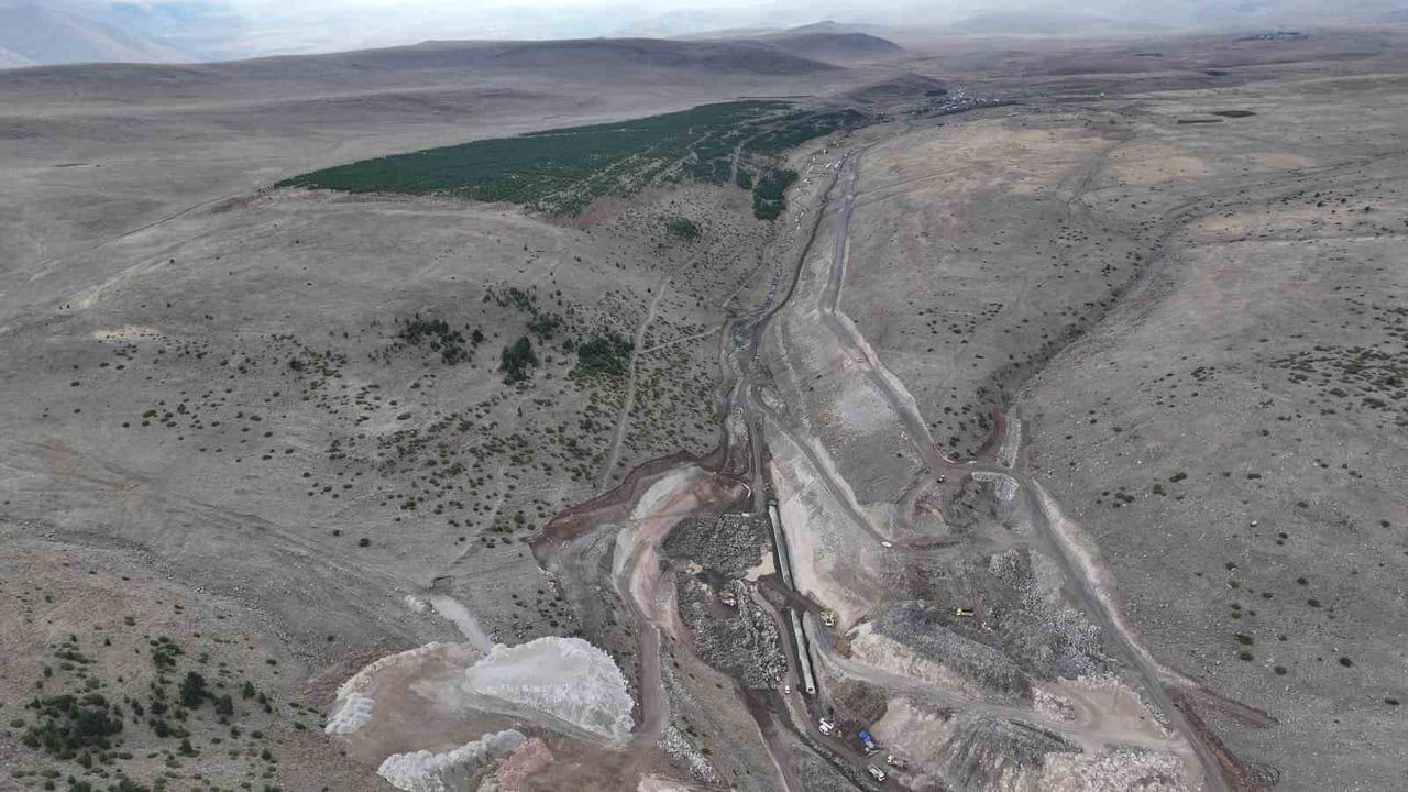 Doruklu Barajı çalışmalarında hız kesilmiyor