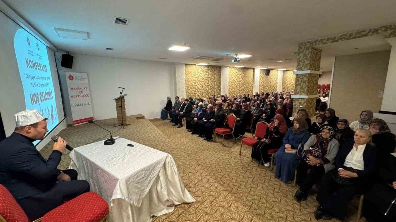 Dünyaya Açılan Merhamet Eli: Türkiye Diyanet Vakfı'nın 50. Yılı Manavgat'ta Anlatıldı