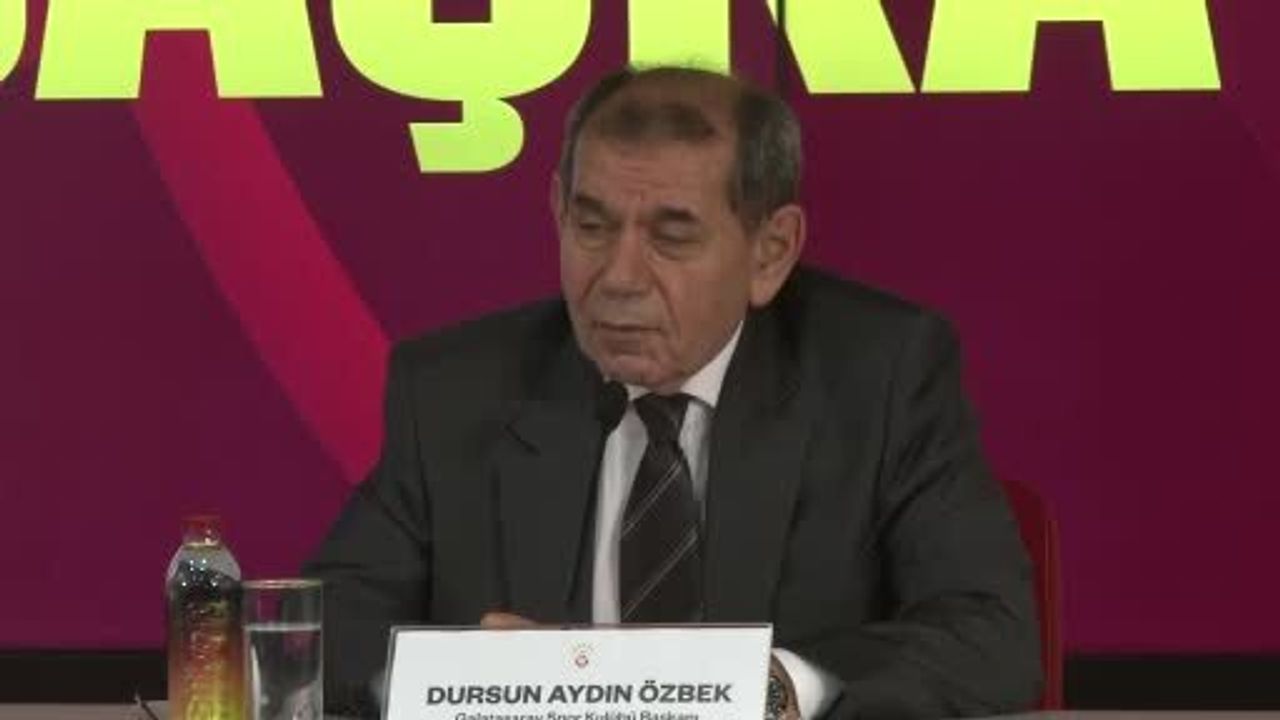 Dursun Özbek: "Galatasaray başkanı ve başkan vekiline ‘Beni kuzu gibi dinlediler’ diyemezsin"