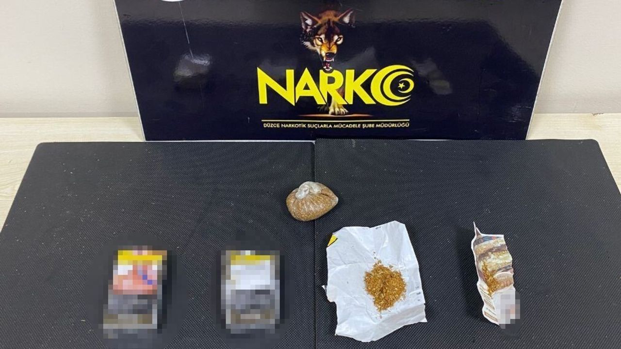 Düzce Çilimli'de Uyuşturucu Operasyonu: Evde 30 Gram Sentetik Kannabinoid