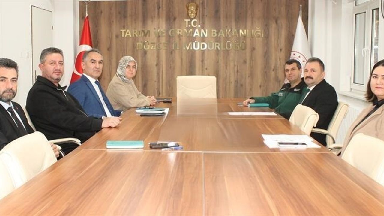 Düzce'de Tarım ve Orman Müdürleri Koordinasyon Toplantısı