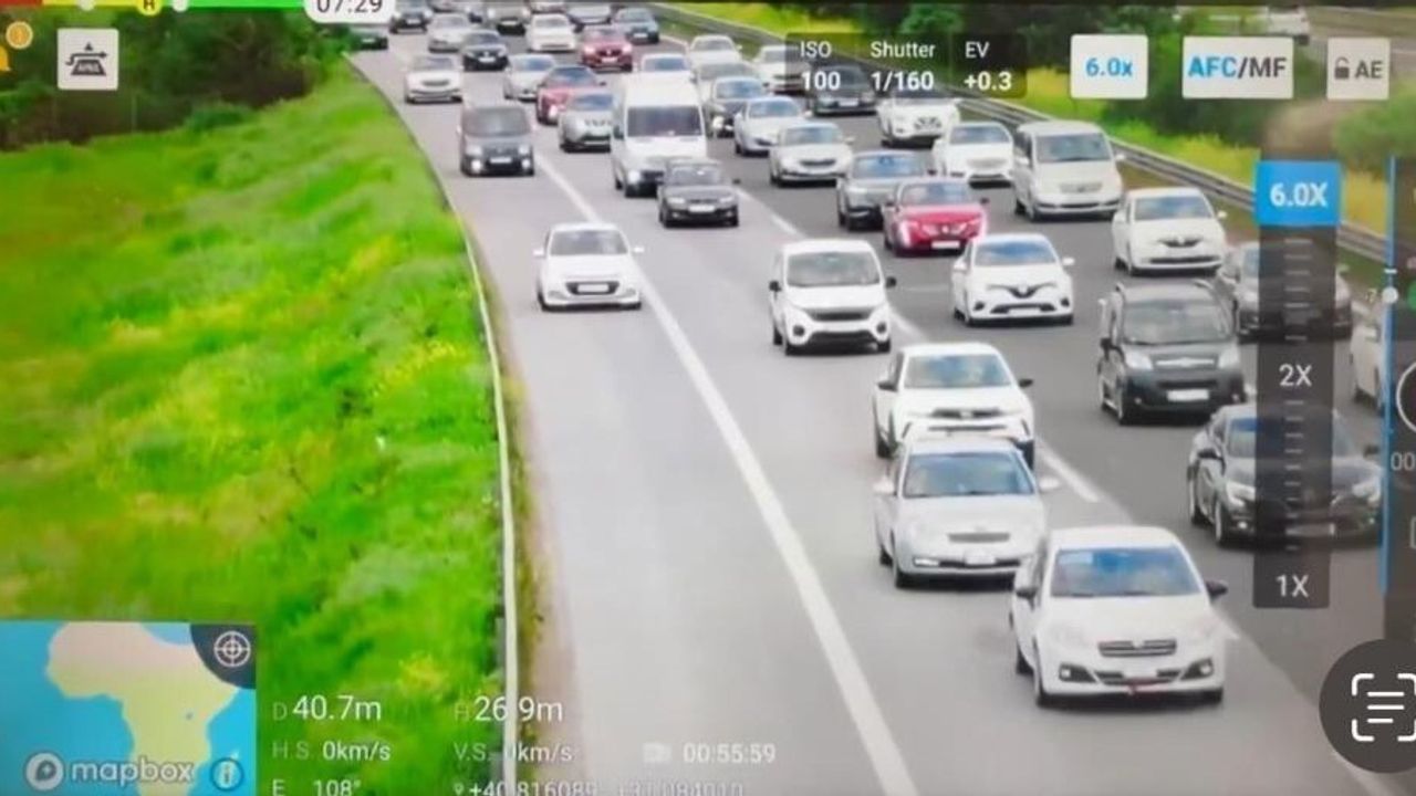 Düzce'de trafik denetimlerinde 1 hafta: 474 hız ihlali, toplam bin 435 ceza