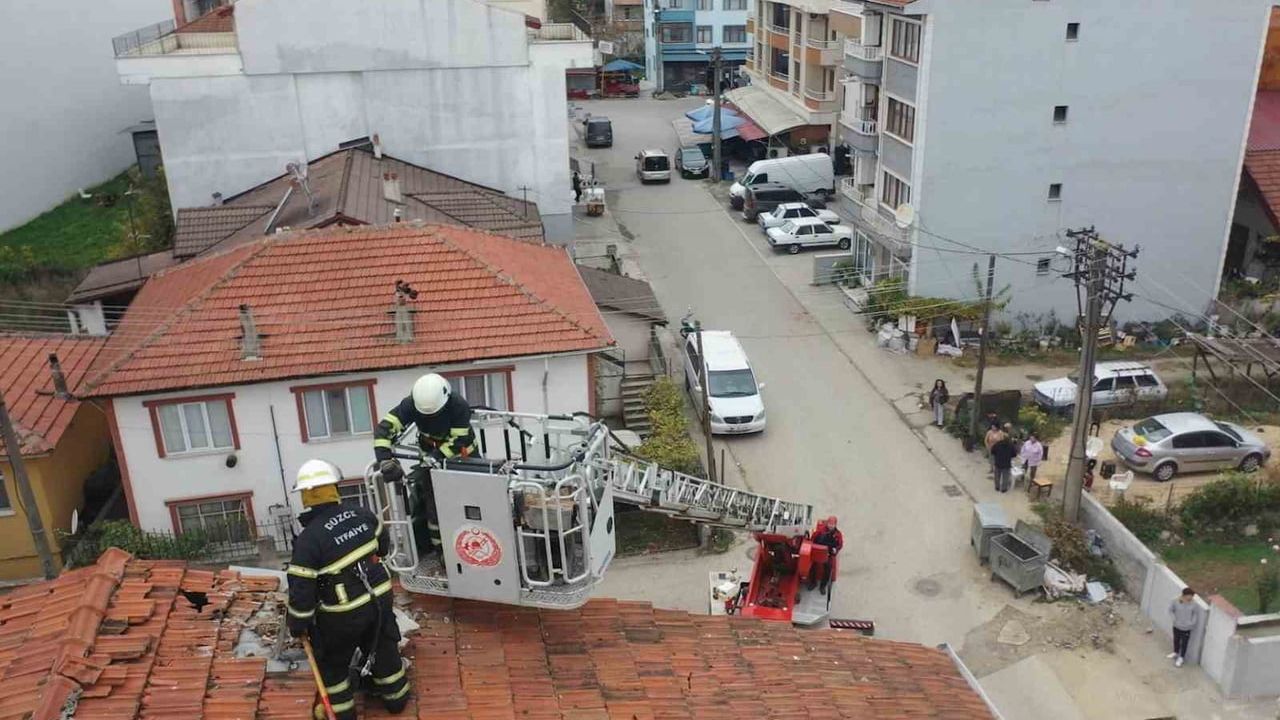Düzce İtfaiyesi'nden baca ve kar uyarısı