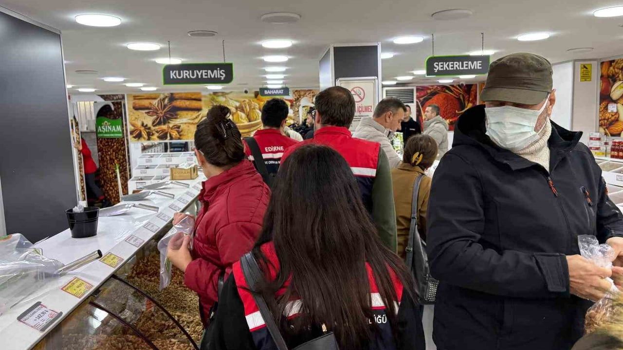 Edirne'de 8 bin gıda denetimi: 81 işletmeye yaklaşık 5 milyon TL ceza