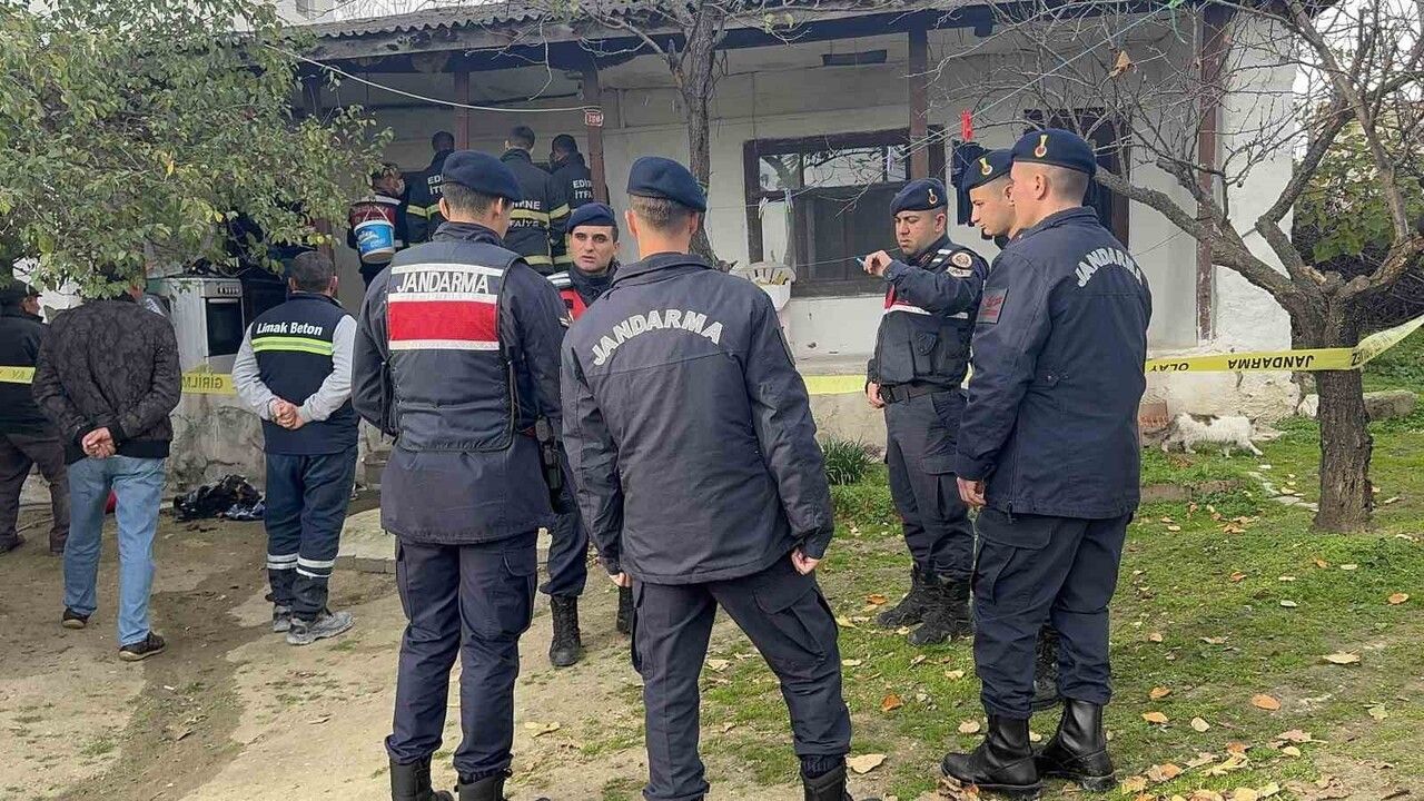 Edirne'de ev yangını: 82 yaşındaki kadın hayatını kaybetti