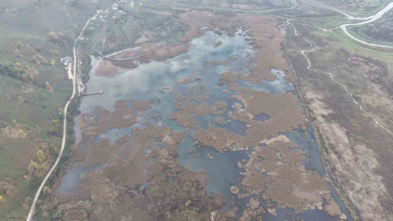 Efteni Gölü yeni yüzüyle ziyaretçilerini bekliyor