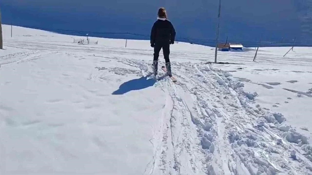 Eğribel Kayak Merkezi Giresun'da faaliyete geçti