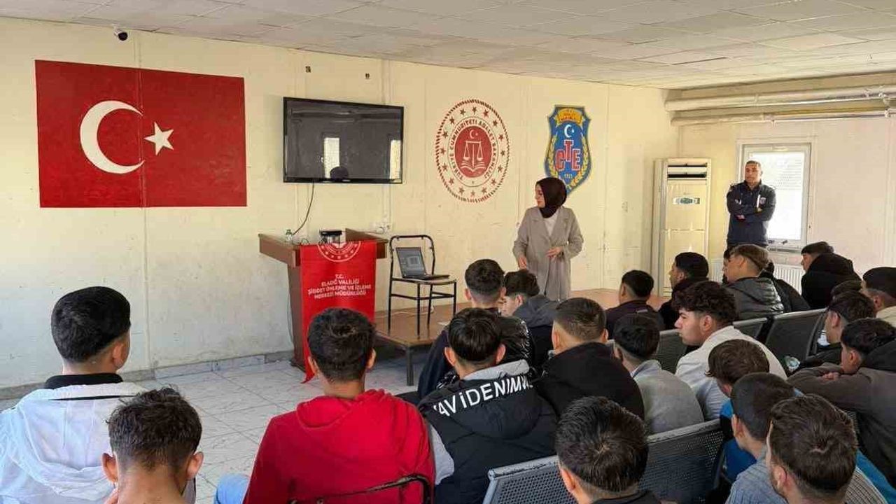 Elazığ Çocuk Eğitimevi'nde şiddet ve zorbalık farkındalığı eğitimi