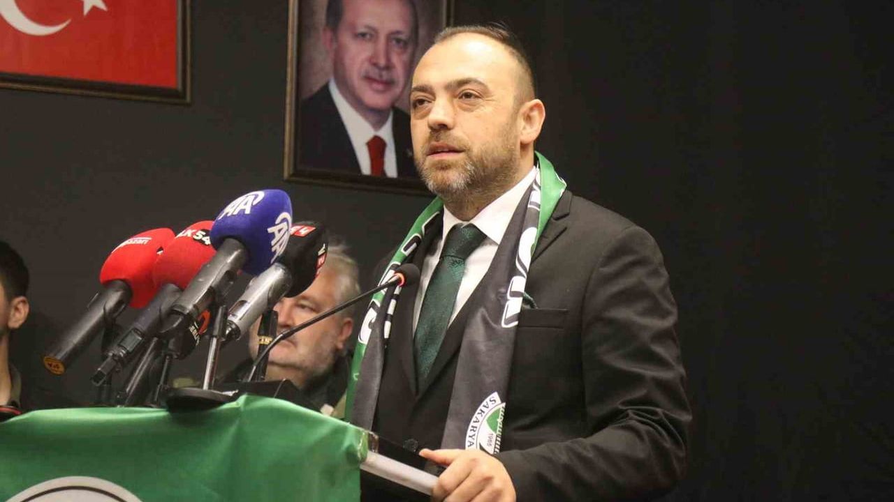 Enes Zengin Sakaryaspor’un 47. Başkanı Oldu