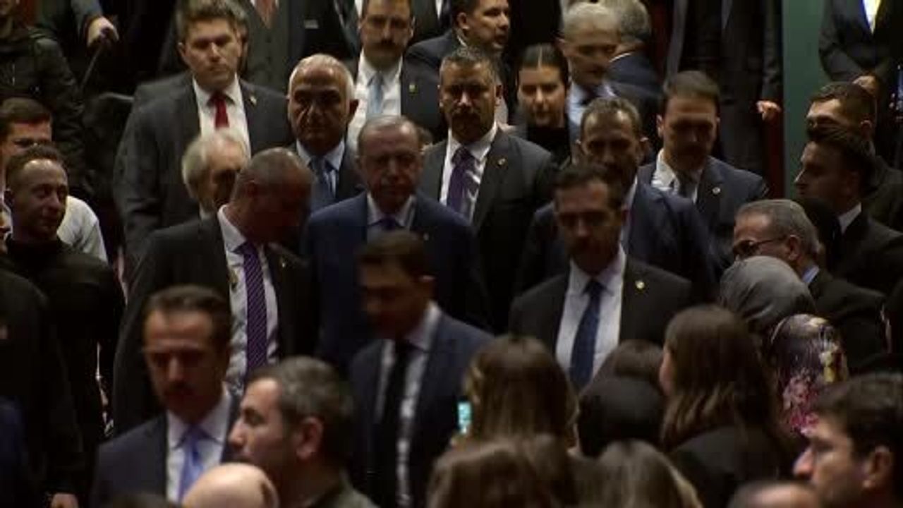 Erdoğan, Cumhurbaşkanlığı Kültür ve Sanat Büyük Ödülleri'nde konuştu