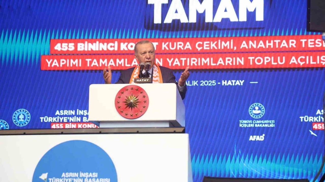 Erdoğan: Devletle milleti karşı karşıya getirmeye çalışanlar ortada yok, biz buradayız