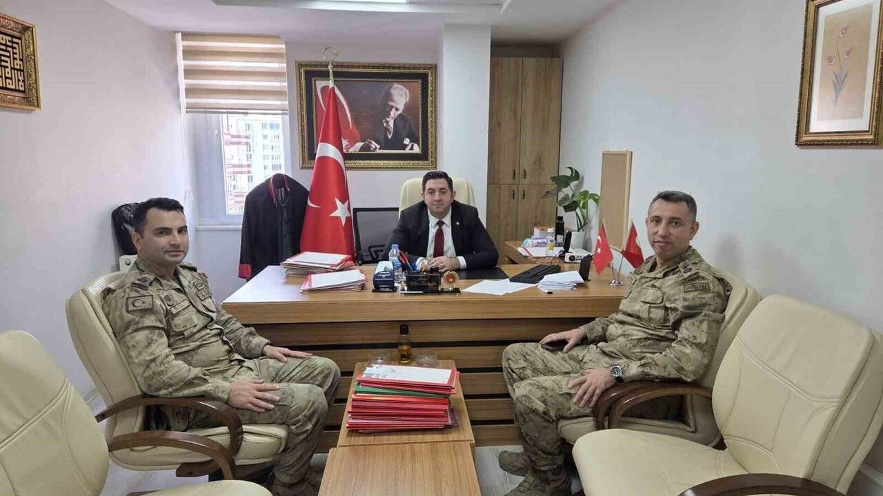 Ergani'de Sulh Ceza Hakimi Ertan Tosunoğlu'na Ziyaret