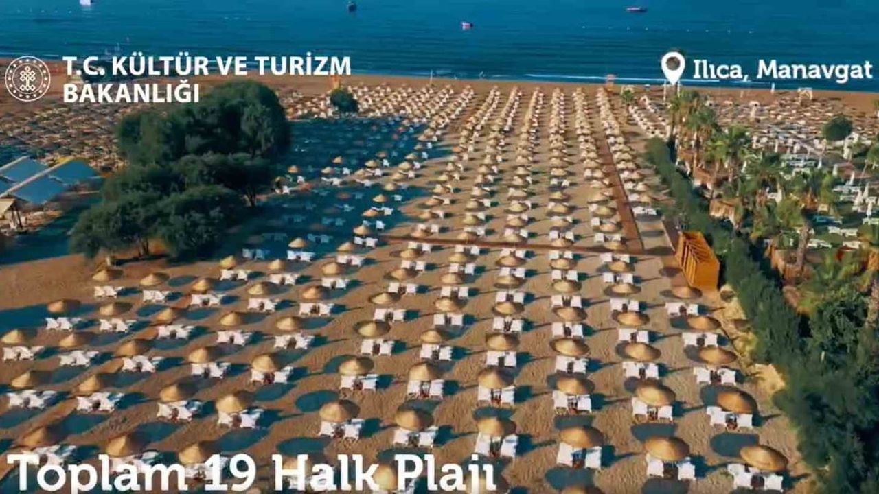 Ersoy: Halk plajlarımız 3 milyon 252 bin 769 kişiyi denizle buluşturdu