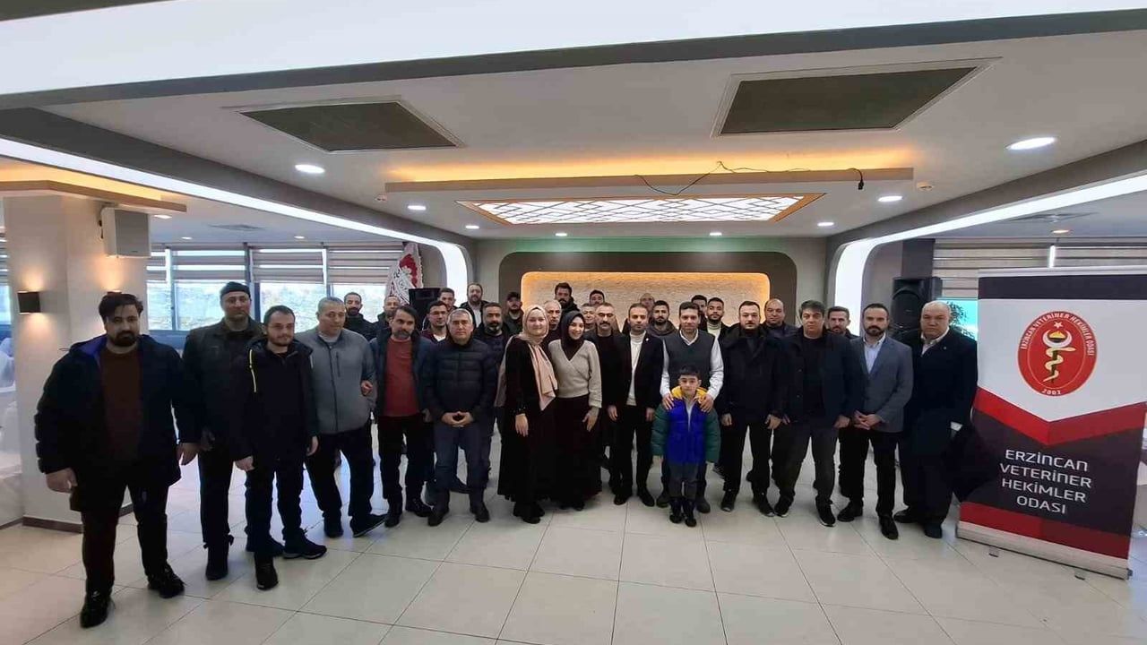 Erzincan'da klinisyen veteriner hekimlerin sorunları ve 2026 hedefleri ele alındı