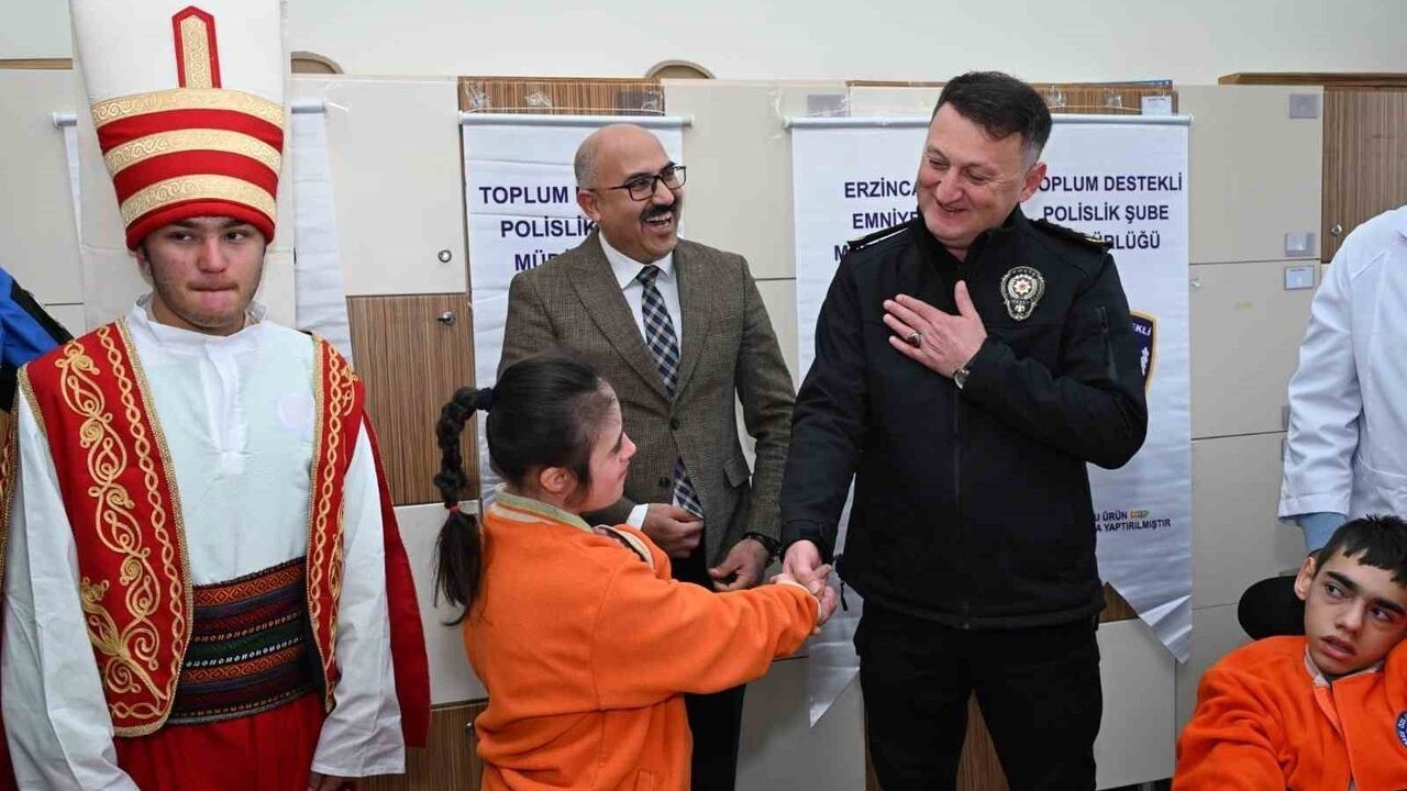 Erzincan Emniyet Müdürlüğü'nden Dünya Engelliler Günü etkinliği