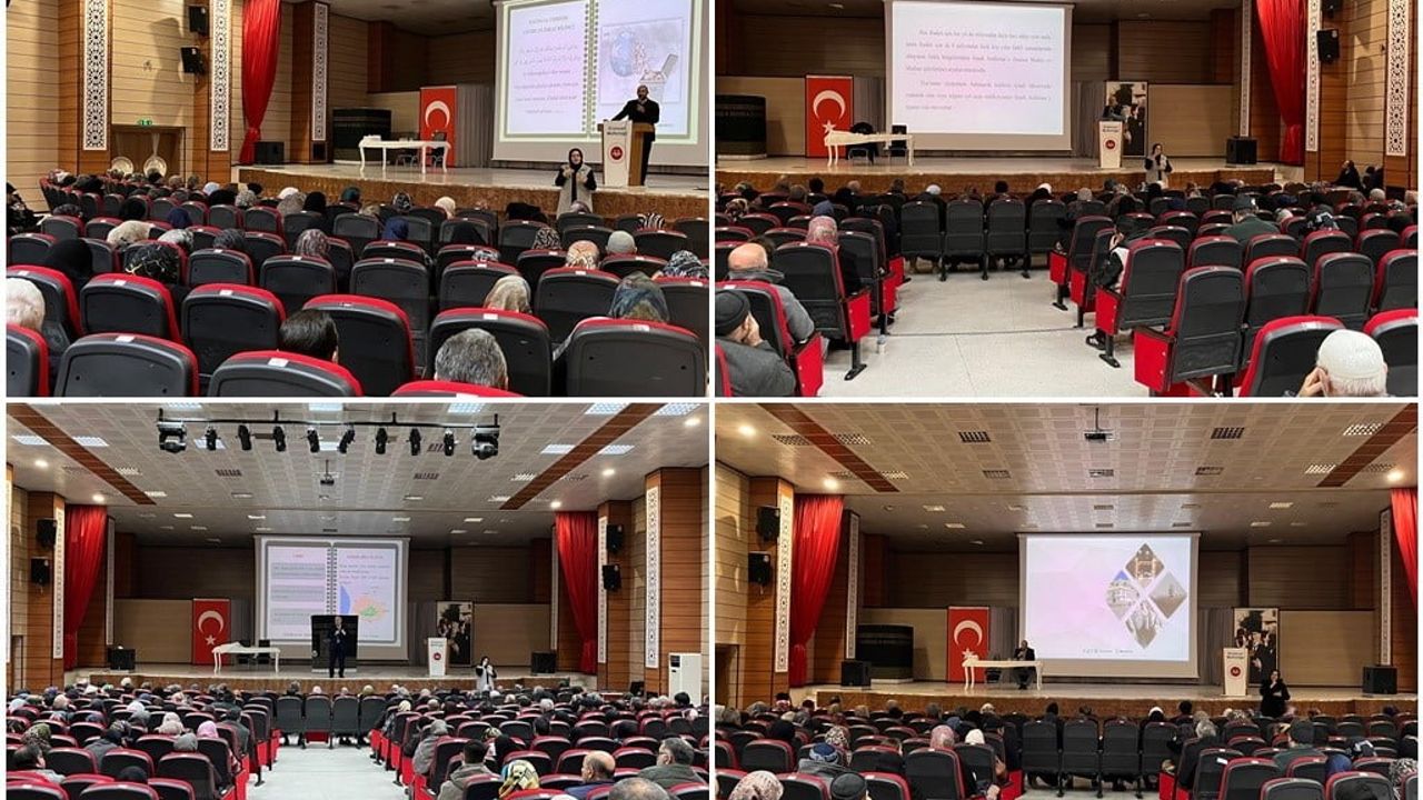 Erzincan İl Müftülüğü 605 Kişilik Umre Semineri Düzenledi