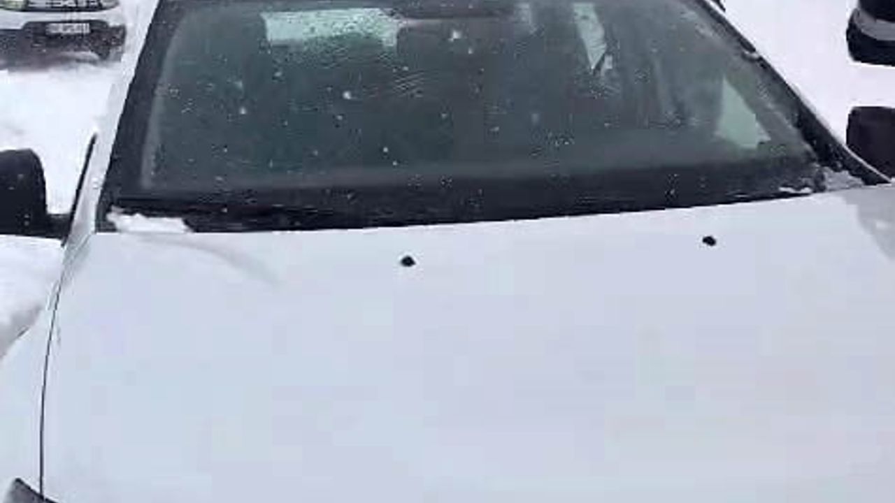 Erzurum'da kar ve tipi ulaşımı aksattı