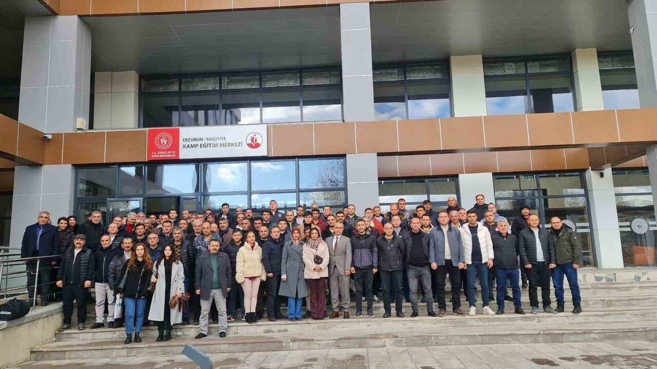 Erzurum Gençlik ve Spor İl Müdürlüğü Özel Güvenlikçileriyle Değerlendirme Toplantısı
