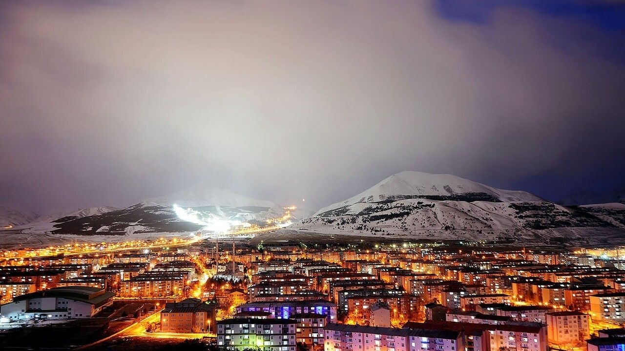 Erzurum ve çevresine kuvvetli yağış ve buzlanma uyarısı