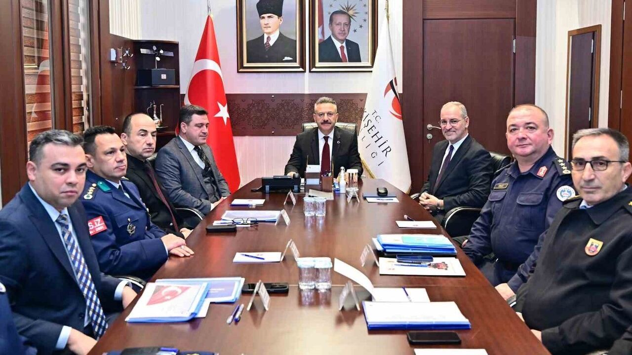 Eskişehir'de İl Güvenlik ve Asayiş Koordinasyon Toplantısı