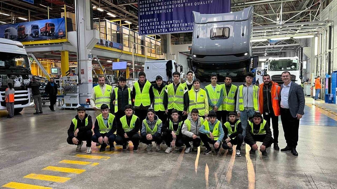 Eskişehir'de Mesleki ve Teknik Liselerden Teknik Gezilerle Yerli Üretim Bilinci