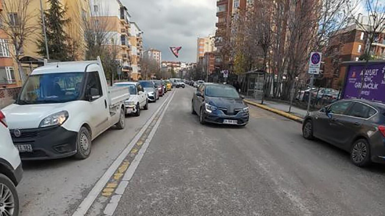 Eskişehir'de ters şeride giren sürücü trafikte tehlike oluşturdu