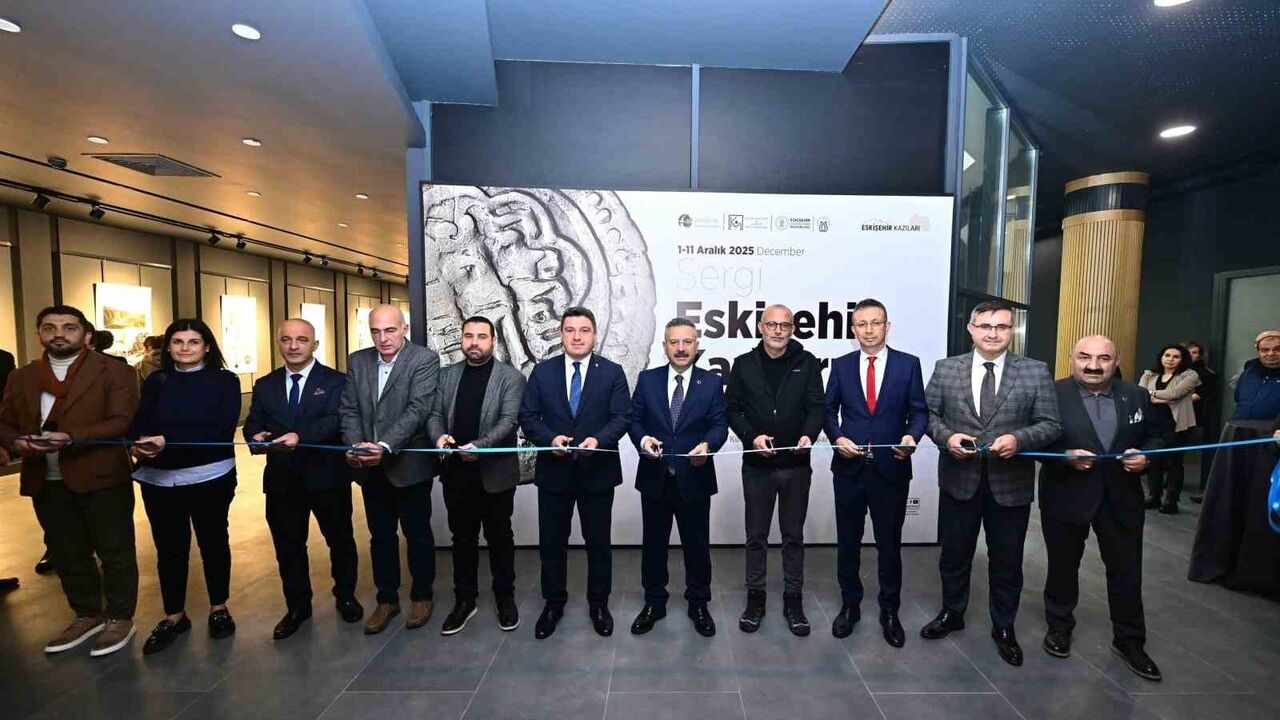 Eskişehir Kazıları Sergisi açıldı