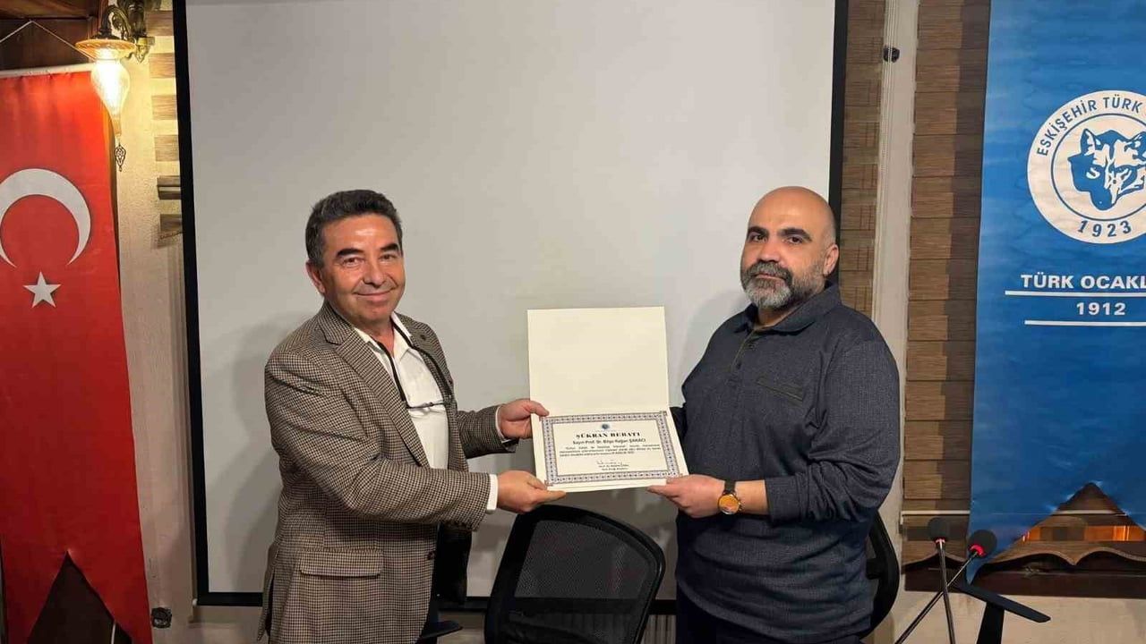 Eskişehir Türk Ocağı’nda ‘Evliya Çelebi İle Geçmişe Yolculuk’ sohbeti