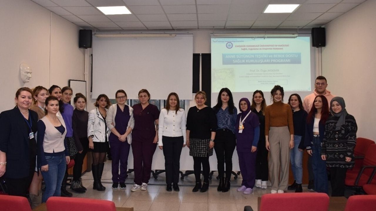 ESOGÜ Hastanesi'nde Bebek Dostu Hastane Eğitimi gerçekleştirildi