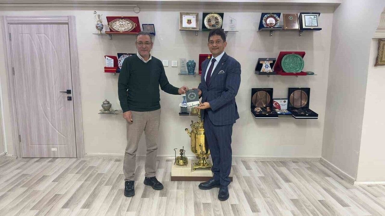 ETB Başkanı Hakan Oral, DAGC ve DGF heyetini ağırladı