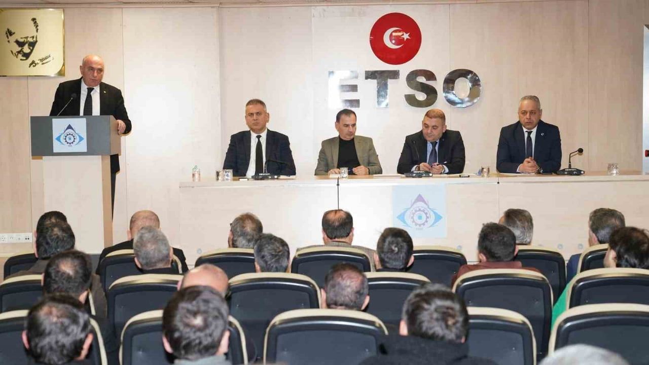 ETSO'da 2025 Aralık Meclis Toplantısı