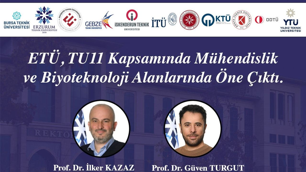 ETÜ'nün İki Projesi TU11 BAP İş Birliği Çağrısında Desteklendi