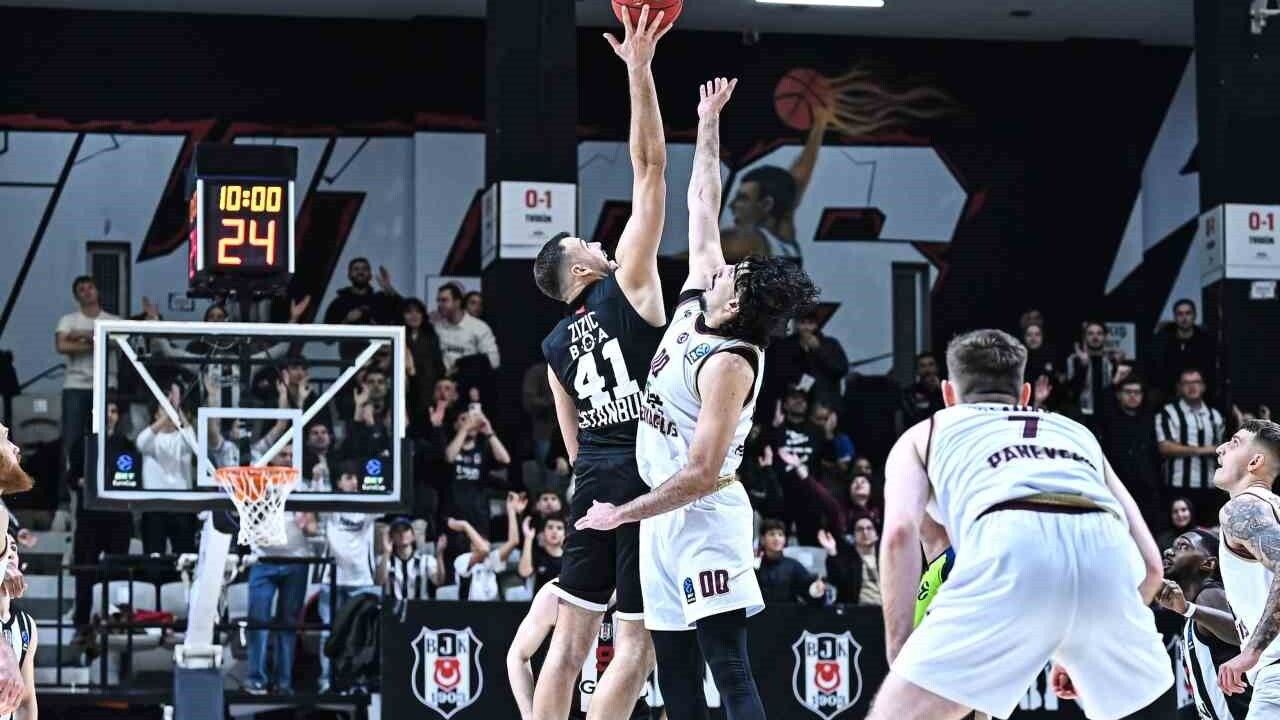 EuroCup B Grubu: Beşiktaş uzatmada Lietkabelis'i 94-85 yendi