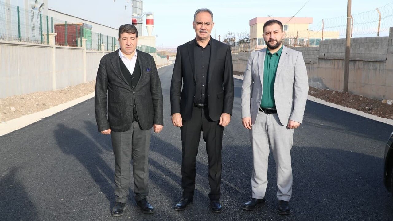 Eyyübiye'de Akçamescit Mahallesi Yol Çalışması Tamamlandı