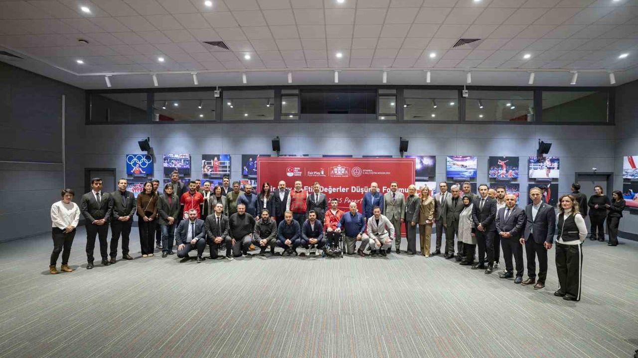 Fair Play ve Etik Değerler Düşünce Forumu Olimpiyatevi'nde yapıldı
