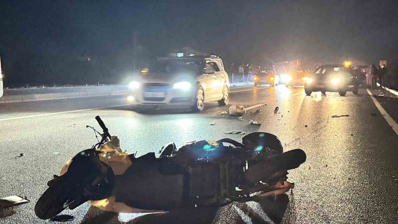 Fethiye'de hafif ticari araç elektrikli motosiklete çarptı: 1 ölü