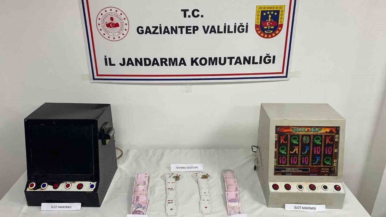 Gaziantep'te Nizip'te kumar operasyonu: 9 kişi suçüstü yakalandı
