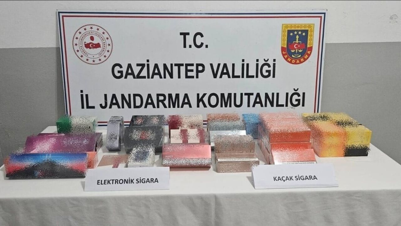 Gaziantep'te uyuşturucu ve kaçakçılık operasyonlarında 3 kişi tutuklandı