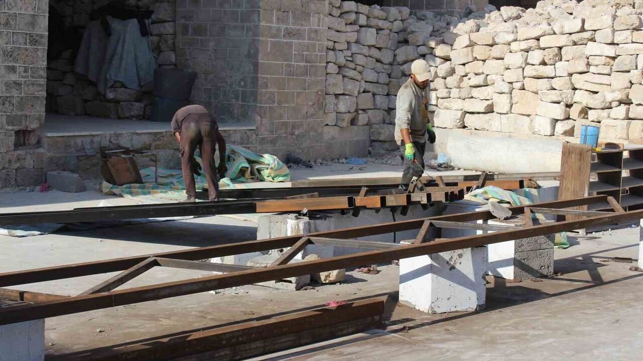 Gazze’deki Tarihi Büyük Ömer Camii’nde Restorasyon Başladı