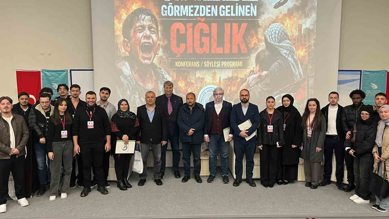 Gazze: Görmezden Gelinen Çığlık — Düzce Üniversitesi'nde Söyleşi