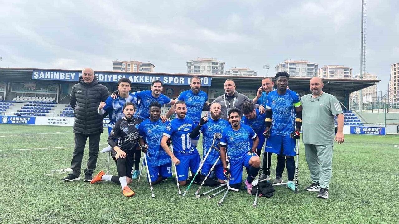 Gebze Belediyesi Ampute Futbol Takımı sezona galibiyetle başladı