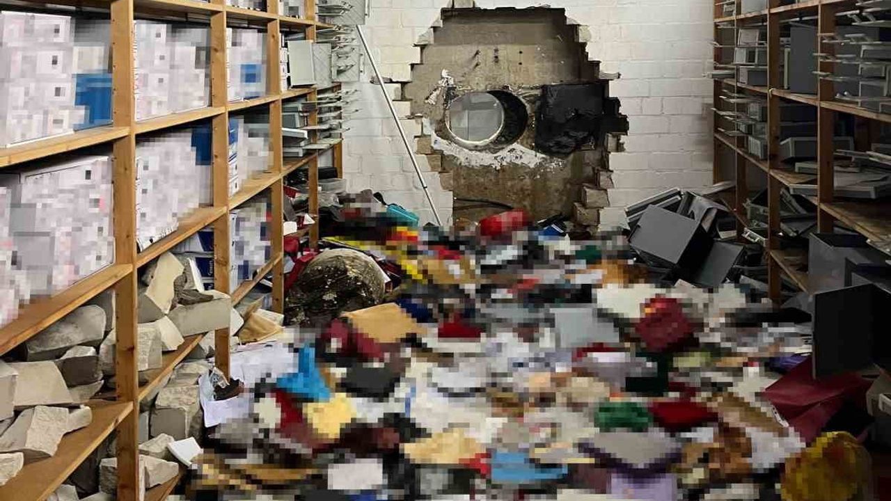 Gelsenkirchen'de Noel tatilinde banka kasası soyuldu