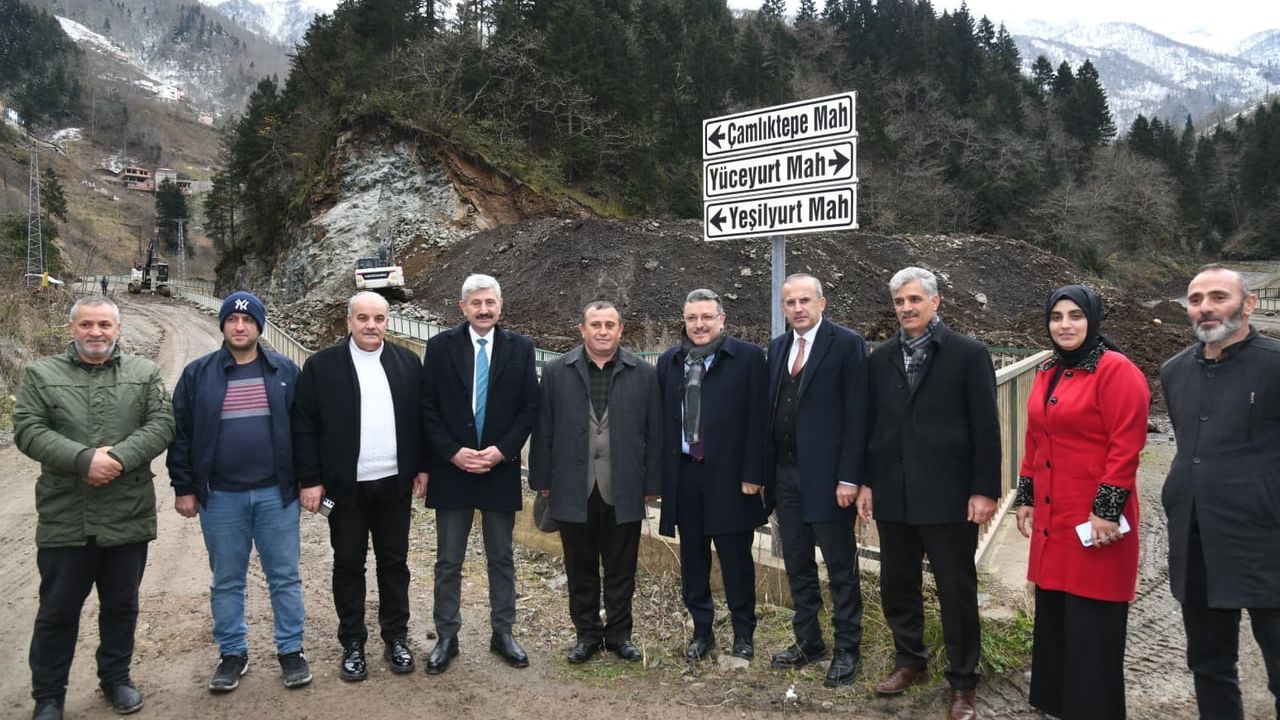 Genç Çamlıktepe Heyelan Bölgesinde İnceleme Yaptı