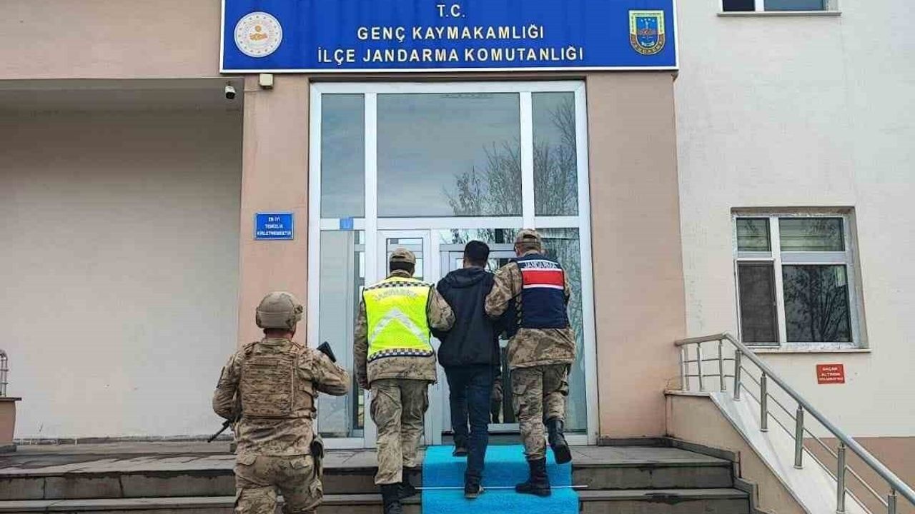Genç ilçesinde kesinleşmiş hapis cezası bulunan şahıs yakalandı