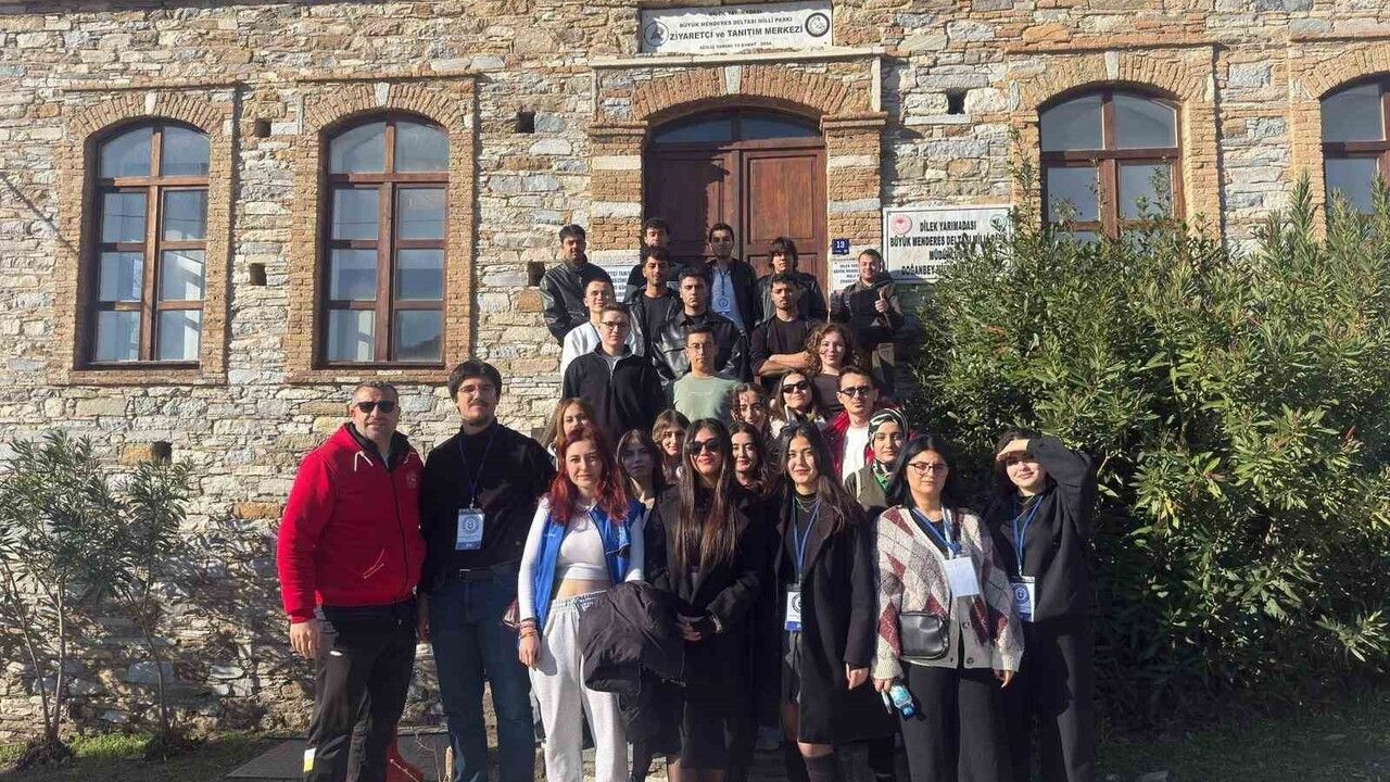 Gençler Söke’de Eski Doğanbey ve Dilek Yarımadası-Büyük Menderes Deltası’nı Keşfetti