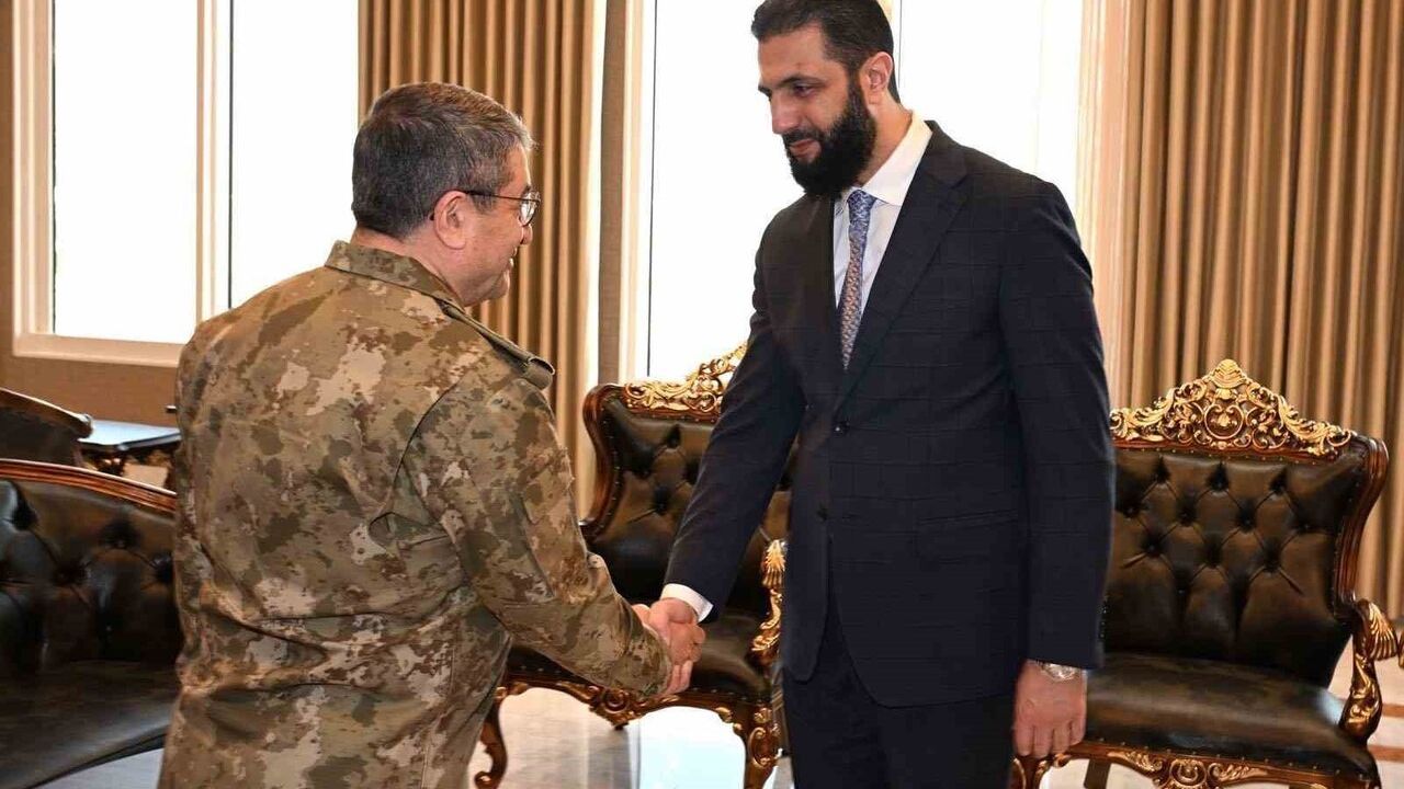 Genelkurmay Başkanı Selçuk Bayraktaroğlu Şam'da Eş-Şara ile Görüştü