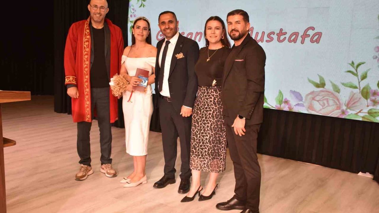 Germencik’te 2025'te 310 çift 'evet' dedi